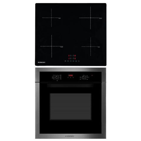 Forno Jocel JPK4I200167 + Placa de Indução - Preto