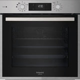 Forno Elétrico Hotpoint HAO 478PSU1 X | Pirolítico + Hidrolítico | 71 L | 59.5 cm | A++ | Inox