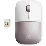 Rato PC HP Z3700 sem Fios - Rosa | Branco