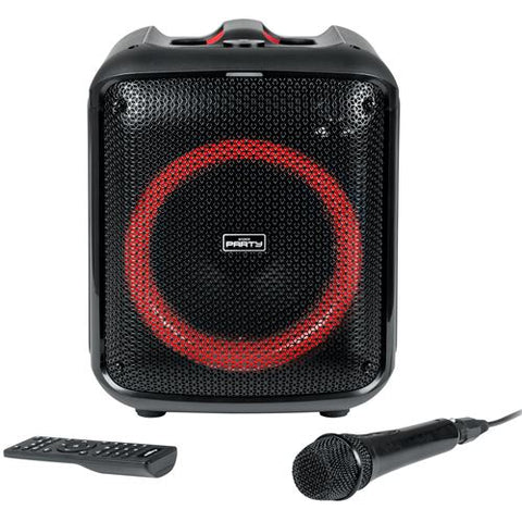 Boombox Big Ben Cube PARTYBTHPMAX 200W Bluetooth Karaoke Luzes