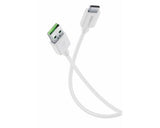 Cabo de Dados Cellularline USB-A / USB-C 1m Branco