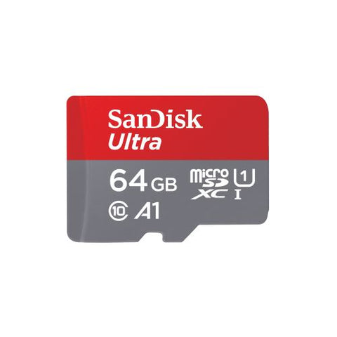 Cartão de Memória MicroSDXC Sandisk Ultra - 64GB