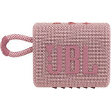 Coluna Portátil JBL GO 3 - Cor-de-Rosa