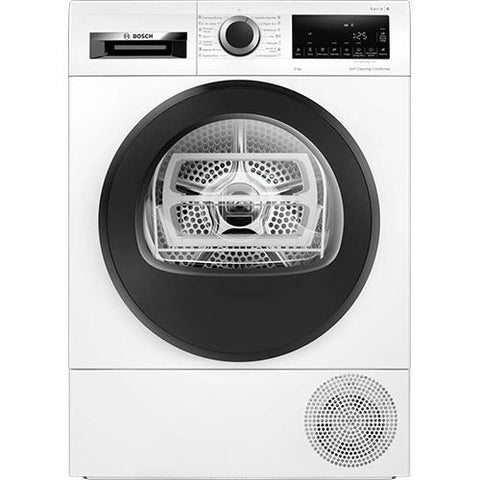 Máquina de Secar Bosch Serie 6 WQG245D0ES | 9 Kg | Bomba de Calor | A+++ | Branco