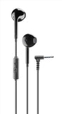 Auriculares Cellularline Stereo Capsule 2 Jack 3.5mm Preto