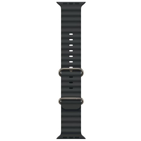 Bracelete Ocean Apple para Apple Watch Ultra 49mm - Preto/Titânio Natural