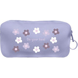Bolsa de Silicone para Smartphone Case and Me Rollie Bag - Lilás / Padrão Flores