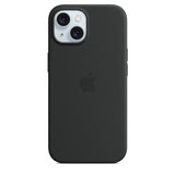 Capa Silicone Apple com MagSafe para iPhone 15 - Preta