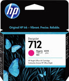 Tinteiro HP 712 Magenta (3ED68A)