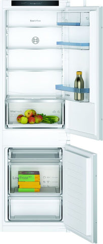 Frigorífico Combinado Encastrável Bosch KIV86VSE0 | 177,2x54,1x54,8 cm | 267 L | E | Branco