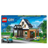 LEGO My City 60398 - Casa de Família e Carro Elétrico