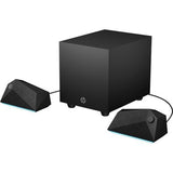 Colunas Gaming HP X1000 - Preto