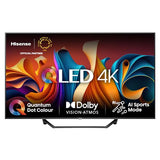Smart TV Hisense 65 QLED 4K 65A7NQ - 165 cm