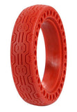 Pneu Maciço Whinck Vermelho para Trotinete Xiaomi Mi