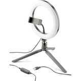 Tripé + Ring Light Cellularline para Smartphone