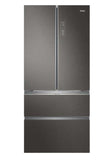 Frigorífico Combinado Haier HB18FGSAAA | 190x83x66,9 cm | 539 L | E | Prateado, Titânio