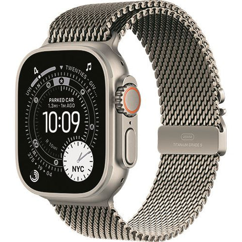 Apple Watch Ultra 3 Cellular - 49mm - Titânio natural | Loop - Natural - S