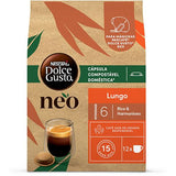 Cápsulas Nescafé Dolce Gusto Neo - Lungo - 12 Unidades