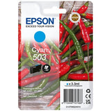 Tinteiro Epson 503 C13T09Q24020 (Malaguetas) - Cyan