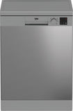 Máquina de Lavar Loiça Beko DVN05320X | 13 talheres | 60 cm | E | Aço inoxidável