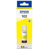 Tinteiro Epson EcoTank 102 - Amarelo - C13T03R440