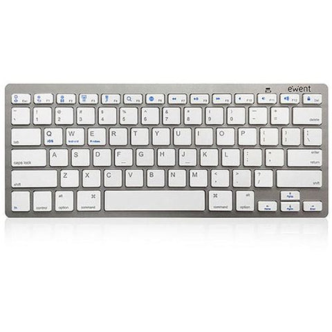 Teclado Bluetooth Ewent Slim - PT- Prateado