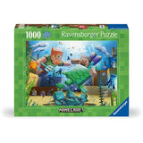 Puzzle Minecraft Mosaico - 1000 Peças - Ravensburger