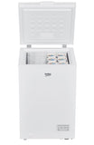 Arca Congeladora Horizontal Beko CF100WN | 84,5x54,5x54,5 cm | 98 L | F | Branco