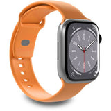 Bracelete Silicone Puro Icon para Apple Watch 42-49mm - Laranja