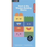 Stack & Mix Wooden Building Blocks