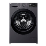 Máquina Lavar Roupa LG F4WR359S6M Preto Cinza 9Kg 1400Rpm A