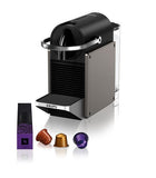 Máquina de Café Cápsulas Nespresso Krups XN306TP3 Pixie Titânio
