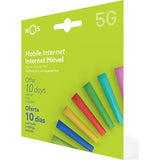 Cartão Internet Móvel NOS Kanguru Livre XL 2023 + 10 Dias