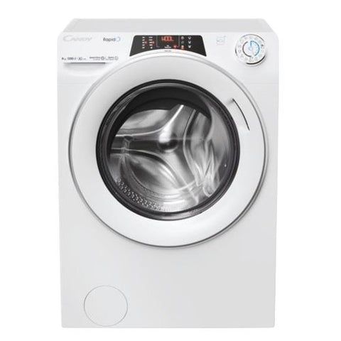 Máquina de Lavar Roupa Candy RO 284DWMS7/1-S | 8 Kg | 1200 RPM | A | Branco