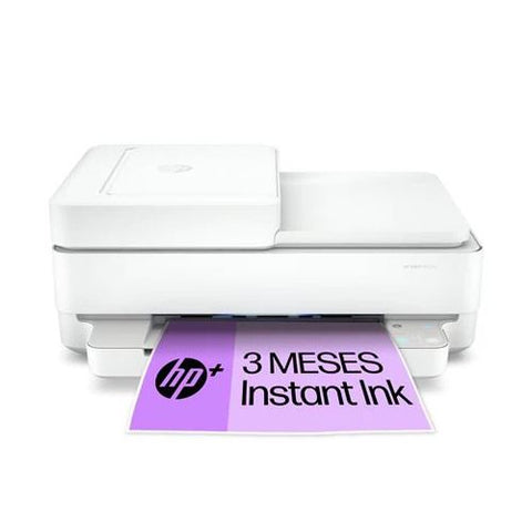 Impressora Multifunções HP Envy 6430e | Cores | 10 ppm | Wi-Fi | Instant Ink - Branco