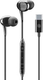 Auriculares Music & Sound AUINEARMSTYPECK USB-C Preto
