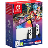 Consola Nintendo Switch OLED  Branca + Mario Kart 8 Deluxe + 12 Meses Nintendo Switch Online