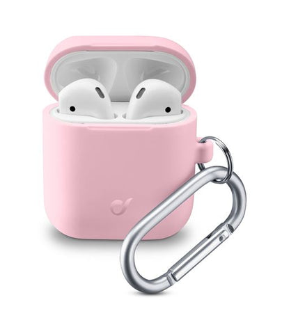 Bolsa Cellularline Airpods Bounce Rosa