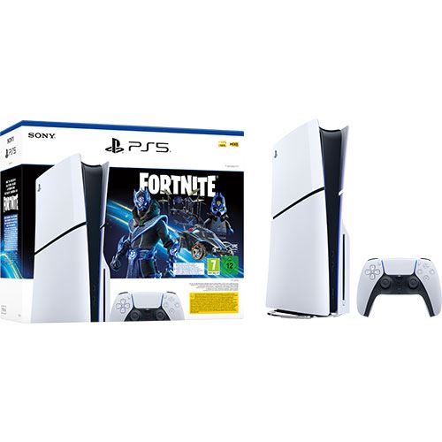 Conjunto Consola PS5 Slim – Fortnite® Cobalt Star – MediaMarkt