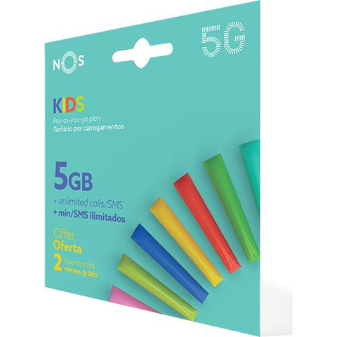 Cartão NOS Kids 5G