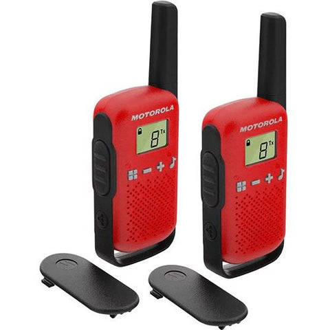 Walkie Talkie Motorola TLKR T42 - Vermelho