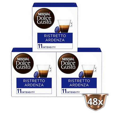 Cápsulas Café Dolce Gusto Ristretto Ardenza - Café Expresso | Intensidade 11 | 48 Cápsulas