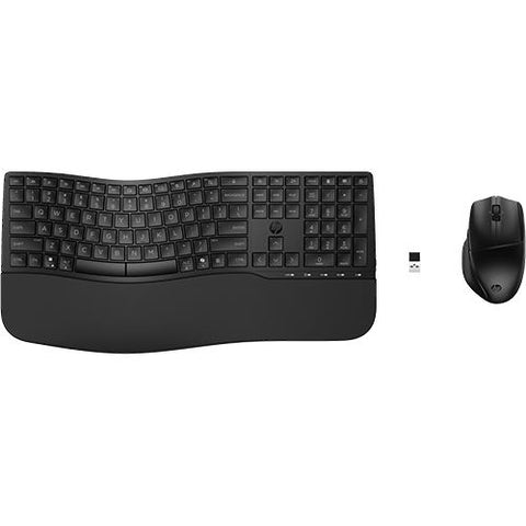 Teclado + Rato Wireless HP 680 Comfort Dual-Mode (8T6L6AA) - Layout PT - Preto