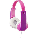 Auscultadoores Infantis com Fio JVC HA-KD7PN-E - Rosa e Roxo