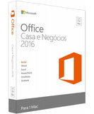 Software Microsoft Office Mac Casa E Negócios 2016 1 Licença Português