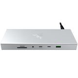 Docking Station Razer USB 4 Dock 14 Portas - Prateado