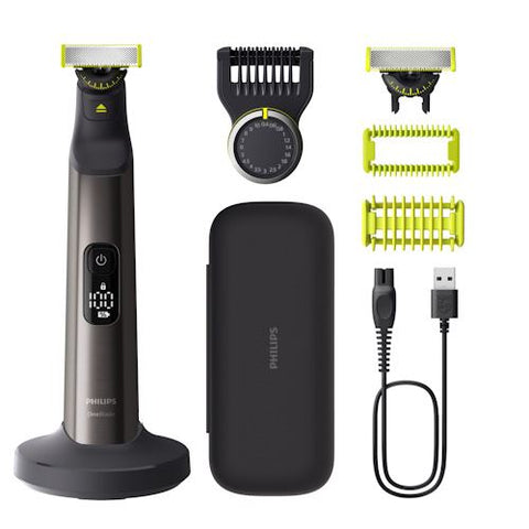 Aparador Corporal Philips One Blade Pro 360 Face + Body  QP6652/61 - Preto