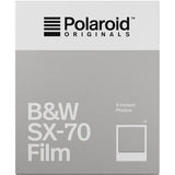 Carga Polaroid Preto e branco para SX-70 - 8 Folhas