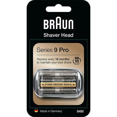 Cabeça de Substituição Máquina de Barbear Braun para Series 9 Pro - 94M