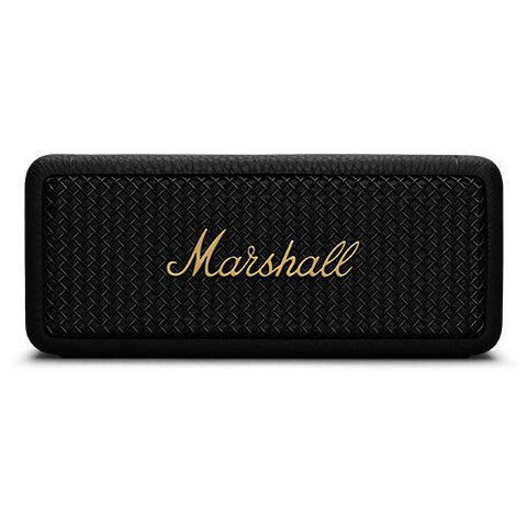 Coluna Portátil Marshall Emberton II - Black and Brass